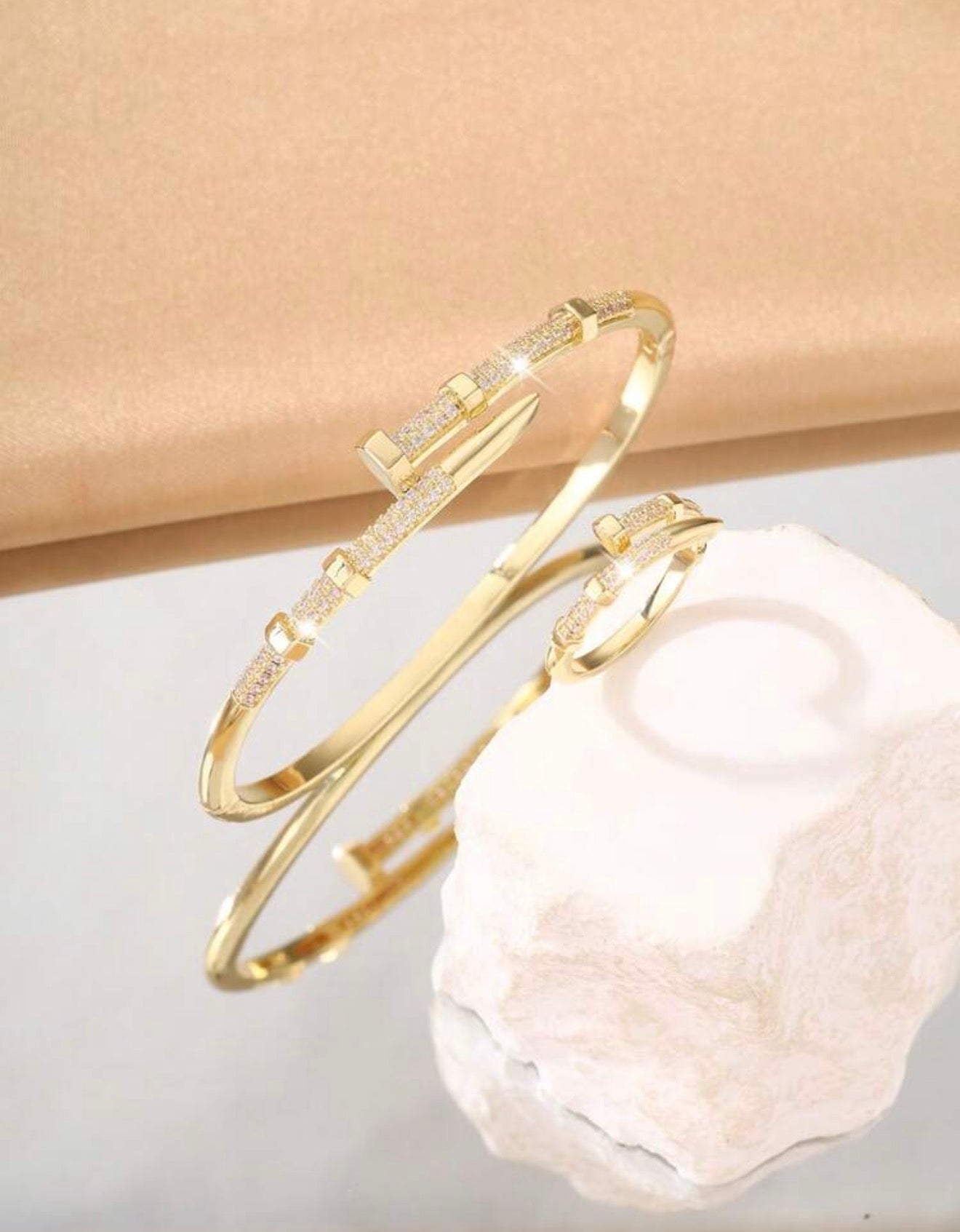 Nail Bracelet & Ring