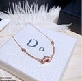Dior-Styled Chain Bracelet
