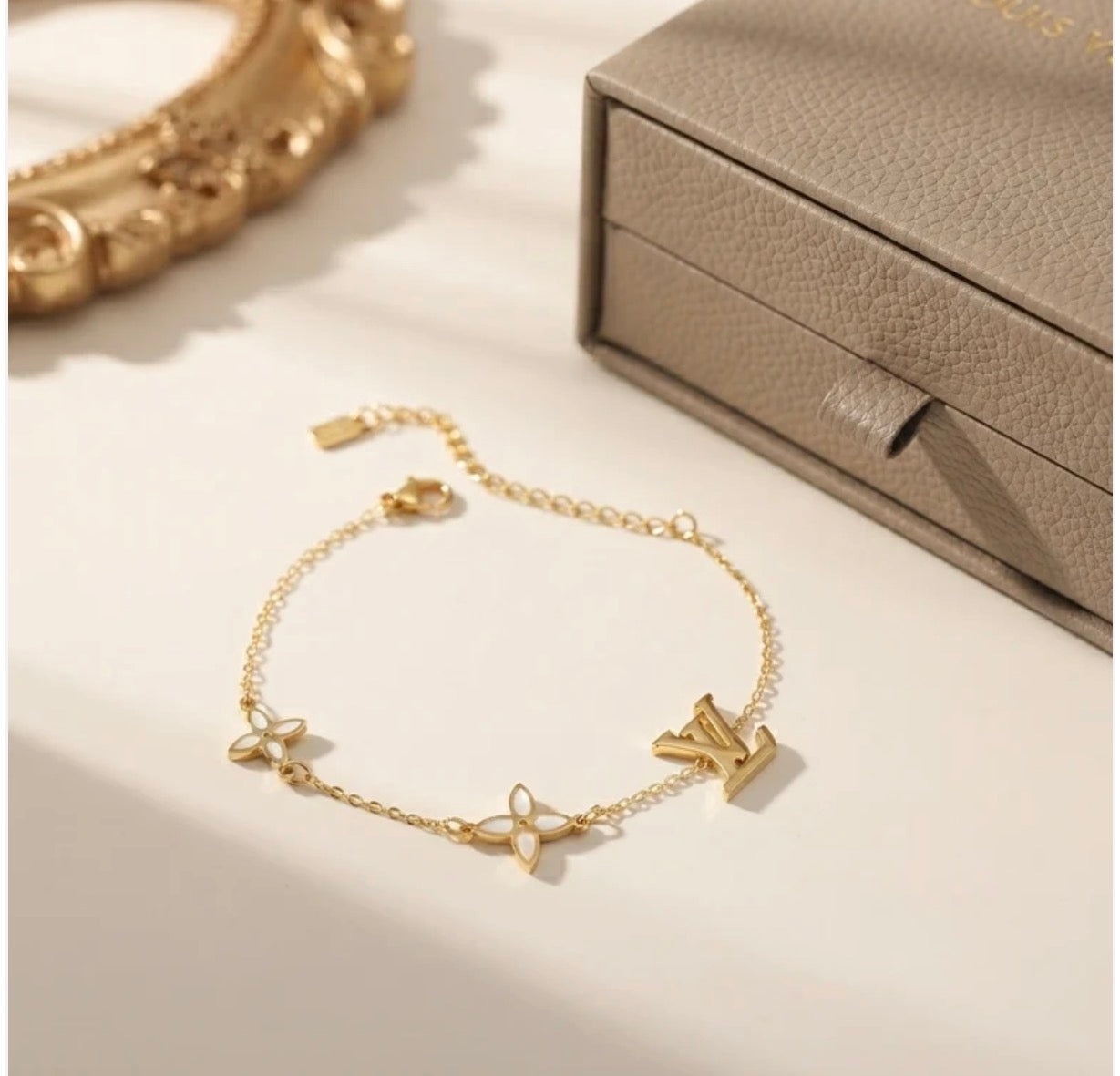 LV chain bracelet